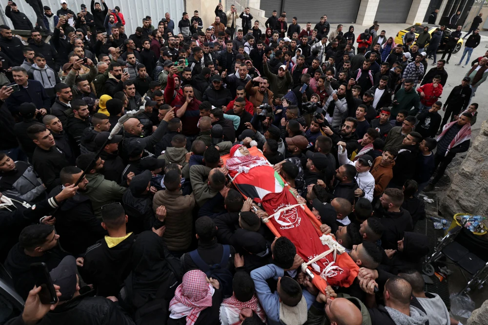 Palestinians Mourn Teenage Boy Killed During Israeli Raid